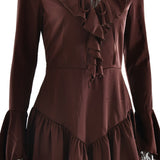 Rüüstatud satiinist mini kleit