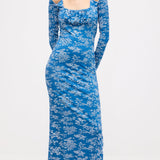 Lilleline Slim Split Midi Kleit