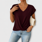 Carlinda | Elegantne V-kaelusega Topp