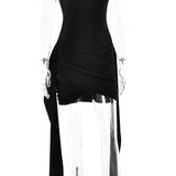 Detailne Slinky Mini Kleit