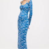 Lilleline Slim Split Midi Kleit