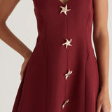 Halter Avatud Seljaga Mini Kleid