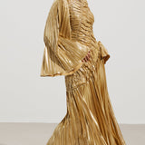 Metallic Maxi Dress