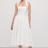 Tahke Halter Midi Kleid