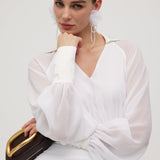 Mini Kleit Üksiku Lanterni Varrukaga