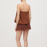 Liblikas Bandeau Wrap Mini Dress