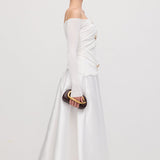 Maxi Kleid mit Arm-Panels