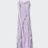 Volangidega Maxi Kleid