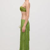 Roheline Bralette ja Kihtskirt Komplekt" could be rewritten as "Roheline Bralette ja Kihtskirt Set.