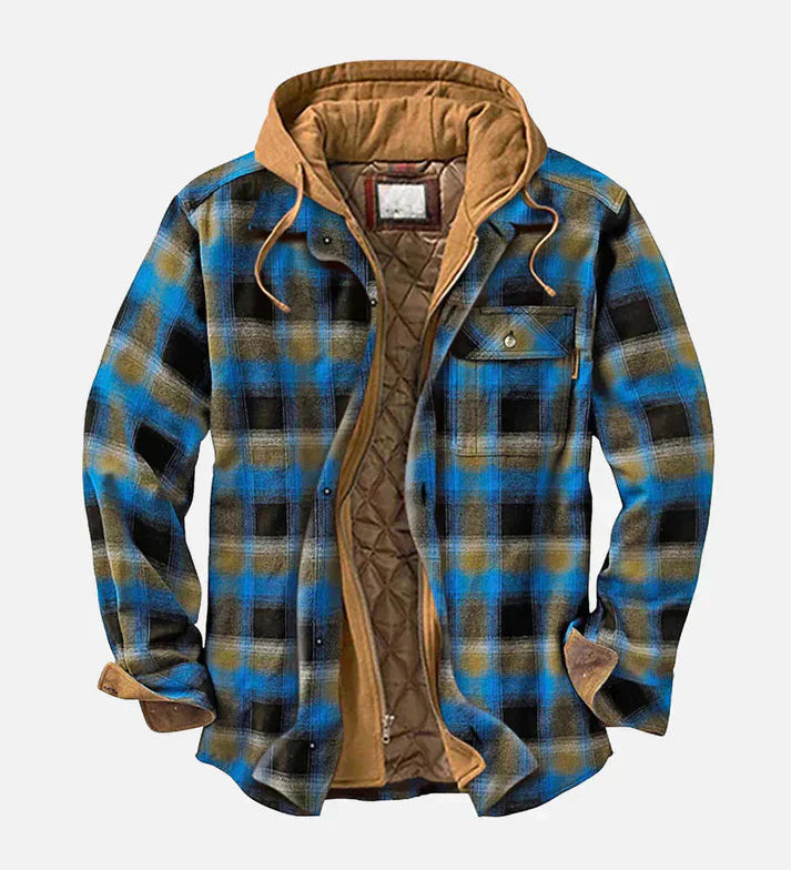 Savrani - Patching kangast jope ruudulise mustriga