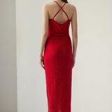 Diamante Rikkaliku Midi Dress