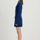 Sturdy Slim-Fit Hip-Hugging Mini Dress
