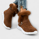 Anny - Soojad ja vooderdatud pahkluu saapad