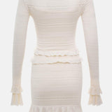 Sturdy Open Knit Mini Dress