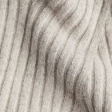 Ribbed Jersey A-Line Mini Dress