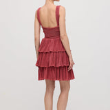 Varrukateta Merineitsi Mini Kleit – Tühjendatud Stiil