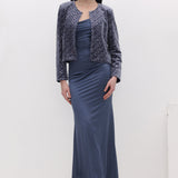 Sametist kaunistatud jakk