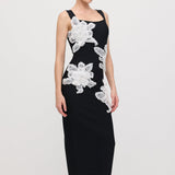 Käteta Teemantlille Sidumis Midi Kleid