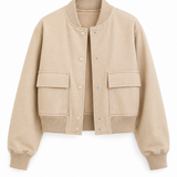 Tammie Bomber Jacket – Minimalistlik Kaasaegne Stiil