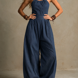 Bianca – Elegantne Ristlõikega Jumpsuit