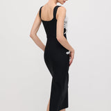 Käteta Teemantlille Sidumis Midi Kleid