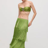 Roheline Bralette ja Kihtskirt Komplekt" could be rewritten as "Roheline Bralette ja Kihtskirt Set.