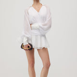 Mini Kleit Üksiku Lanterni Varrukaga