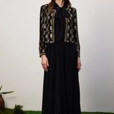 Studdekoratiivne jakk Kuldsed