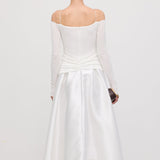 Maxi Kleid mit Arm-Panels