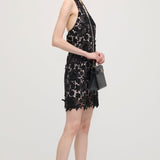 Halteri Mini Kleit Mustas