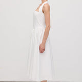 Detailne Halter Midi Kleid