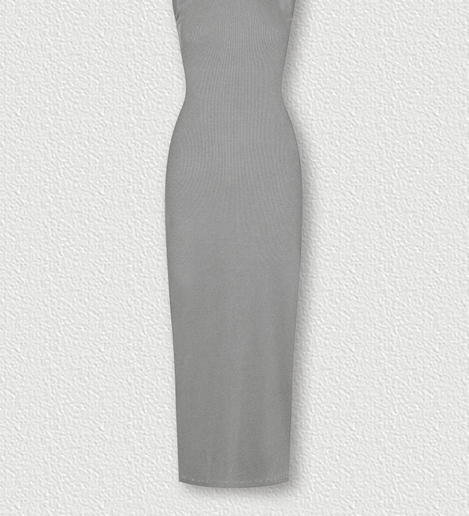 Ribbed Bodycon Midi Kleit