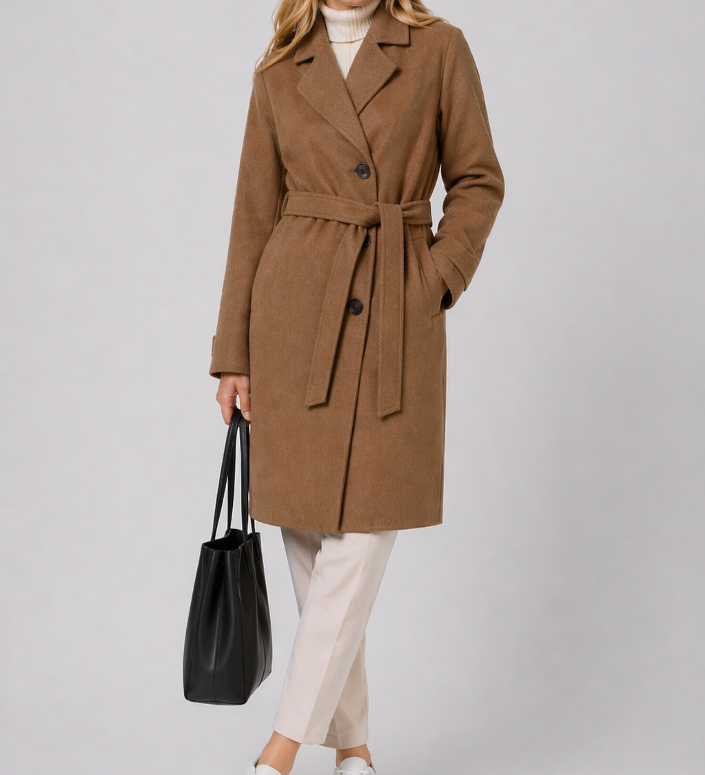 Alina Wool Coat – Villane Mantel