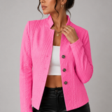 Amelia – Elegantne jakk reljeefse mustriga