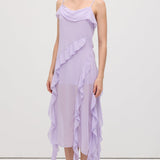 Volangidega Maxi Kleid