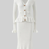 Volangidega flared trikoomeel