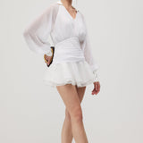 Mini Kleit Üksiku Lanterni Varrukaga