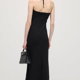 Must Off Shoulder Midi Kleid