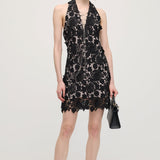 Halteri Mini Kleit Mustas