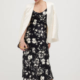 Lilleline Prindiga Slip Midi Kleid