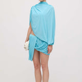 Asümmeetrilised Drapeeritud Mini Kleitide Komplekt