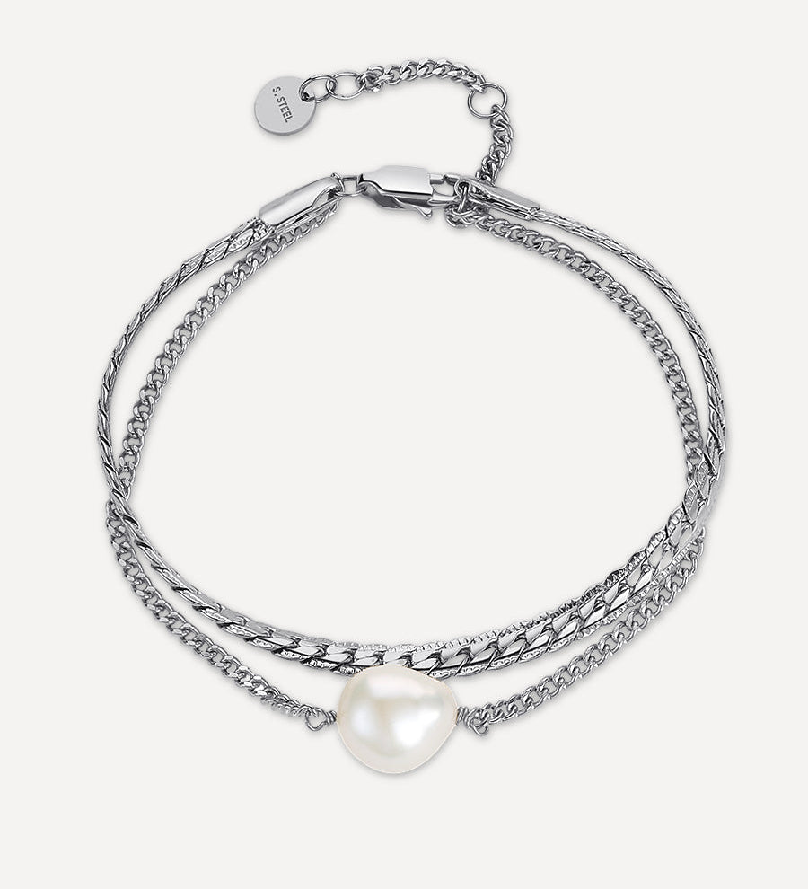 Kaasaegne Pärlite Käevõru" could be rewritten as "Modern Pearl Bracelet.