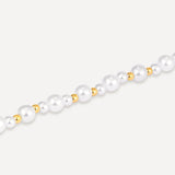 Helmed Pearl Bracelet