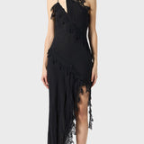 Asümmeetriline Üks Õlg Lõhnav Kleit