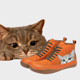 Kitty - Nahkjalatsid kassihuvilistele