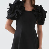 Chic Mini Dress with Must-Have Short Sleeves