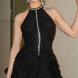 Kaunistustega mini kleit