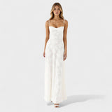 Verona - Maxi kleit lillelise pitsiga