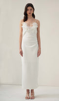 Sulepea Äärisega Midi Kleid