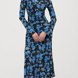 Lilleline Siid Midi Kleid